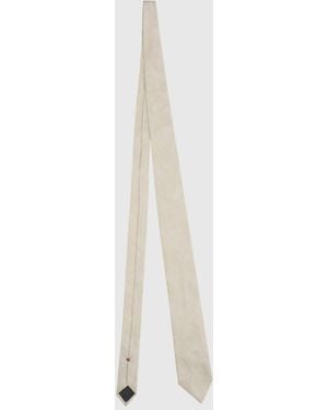 Brunello Cucinelli Krawatte Herren - Weiß