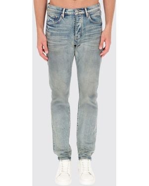 Purple Vaqueros Slim Fit De Usado - Azul