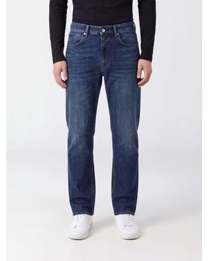 Closed Cooper True Straight-Fit-Jeans Aus Recyceltem Baumwolldenim - Blau
