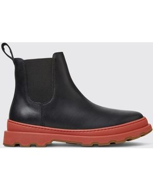 Camper Brutus+ Ankle Boots - White