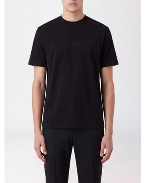 Emporio Armani Basic Cotton T-Shirt - Black