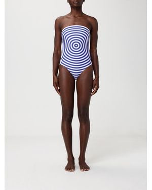 Jean Paul Gaultier Striped One-Piece Swimsuit - Multicolour
