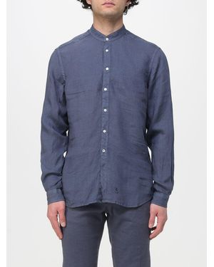 Mason's Casual Linen Shirt - Blue