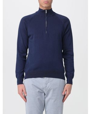 Blauer Cotton Knit Jumper - Blue