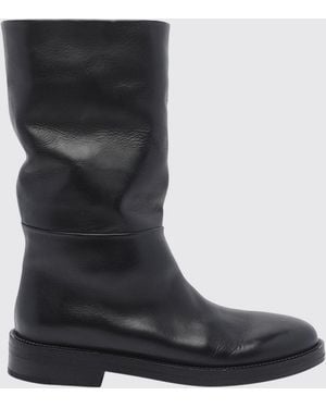 Marsèll Tubetto Calf-High Biker Boots - Black
