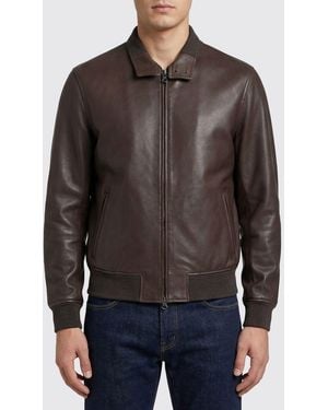 Stewart Veste En Cuir - Noir