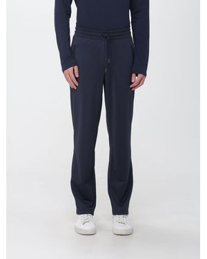 EA7 Jersey Jogging Pants With Elasticated Drawstring Waist - Blue