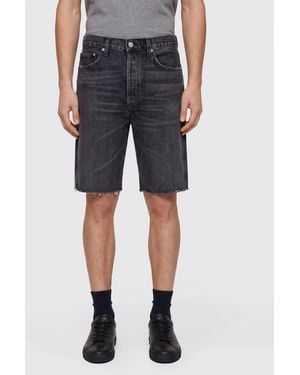 Agolde Knee-Length Denim Shorts With Five-Pocket Design - Blue