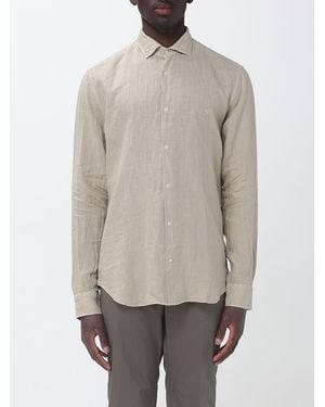 Brooksfield Casual Linen Shirt - Gray