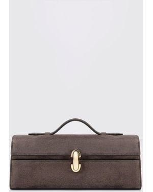 SAVETTE Clutch Mujer - Marrón