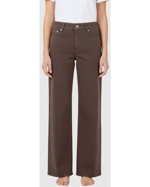 By Malene Birger Vinola Organic Cotton Jeans - Brown