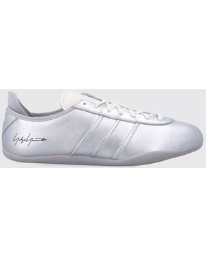 Y-3 Laminated Leather Tokyo Trainers - White