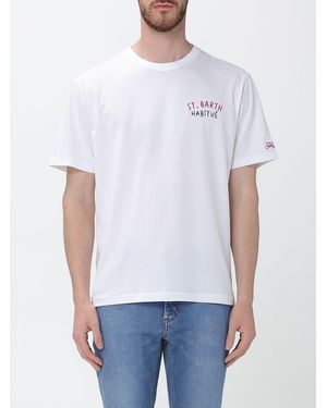 MC2 Saint Barth Printed Cotton T-Shirt - White