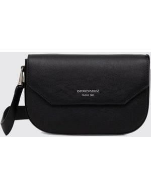Emporio Armani Mini Crossbody Bag - Black