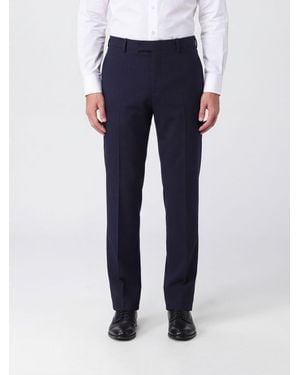 Ferragamo Slim Fit Tailored Trousers - Blue