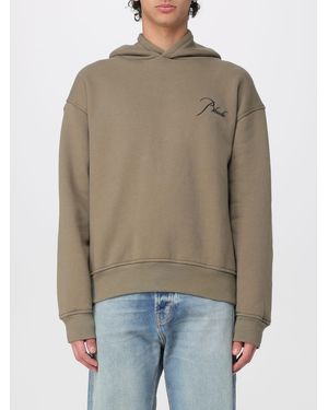 Rhude Cotton Hoodie - Natural