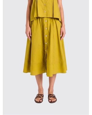 Twinset Cotton Skirt - Yellow