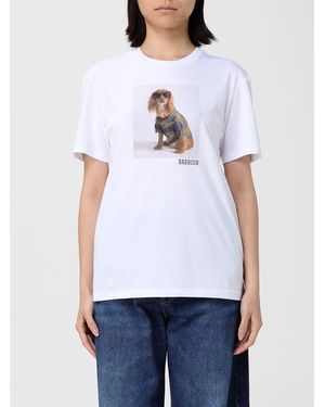 Barbour Printed Cotton T-Shirt - White