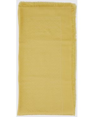 Fendi Scialle Ff - Giallo