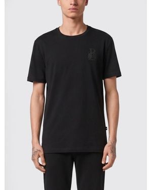 Billionaire Cotton T-Shirt With Logo - Black