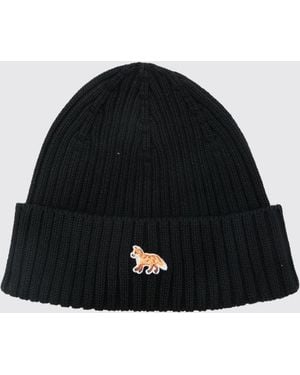 Maison Kitsuné Maison KitsunÉ Hat - Black