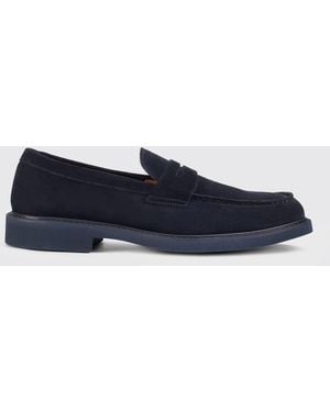 Doucal's Suede Loafers - Blue
