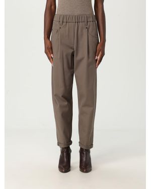 Brunello Cucinelli Trousers - Natural