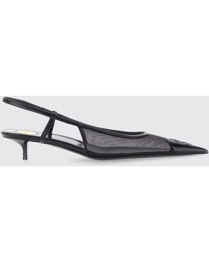 Saint Laurent Heeled Sandal - White