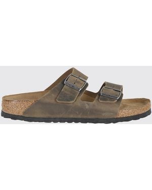 Birkenstock Arizona Oiled Leather Sandals - Natural