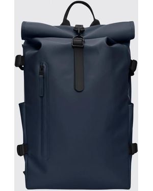 Rains Rolltop Rucksack Large - Blue