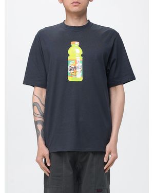 Gramicci Printed Cotton T-Shirt - Blue