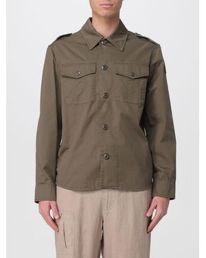 Blauer Cotton Blend Shirt - Brown