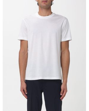 Emporio Armani Basic Silk Blend T-Shirt - White