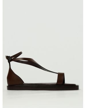 Max Mara Flat Sandals - Brown