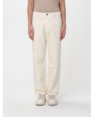 Stone Island Straight Jeans - White