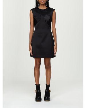 Marc Jacobs Cutout Mini Dress Heart Cutout Detail - Black