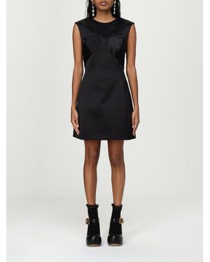 Marc Jacobs Cutout Mini Dress Heart Cutout Detail - Black