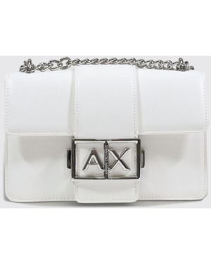 ARMANI EXCHANGE Mini Bolso Mujer - Blanco