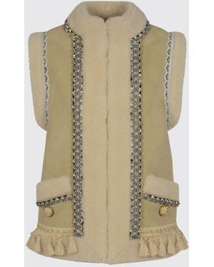 Valentino Chaleco Mujer - Neutro