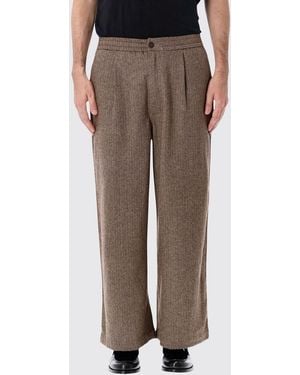 Universal Works Pantalones Hombre - Marrón
