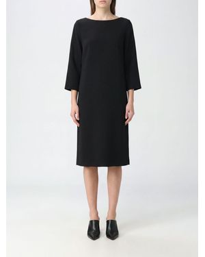 Jil Sander Midi Sheath Dress - Black