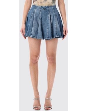 DIESEL D-Spiki-S Skirt - Blue