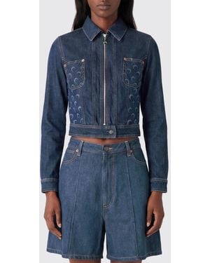 Marine Serre Jacket - Blue