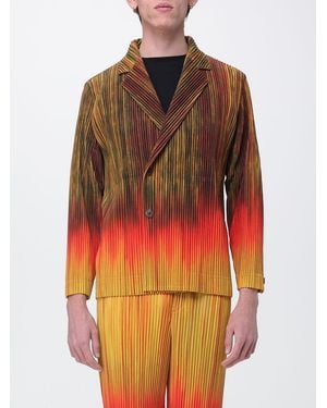 Homme Plissé Issey Miyake Pleated Blazer Homme Plisse Issey Miyake - Orange