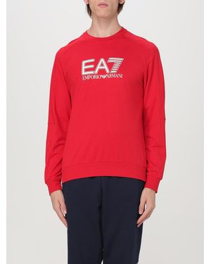 EA7 Sudadera Hombre - Rojo