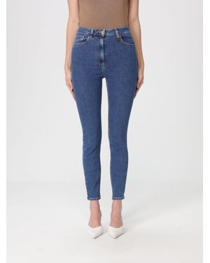 Elisabetta Franchi Slim Fit Denim Jeans - Blue