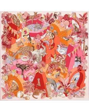 Ferragamo Scarf - Pink