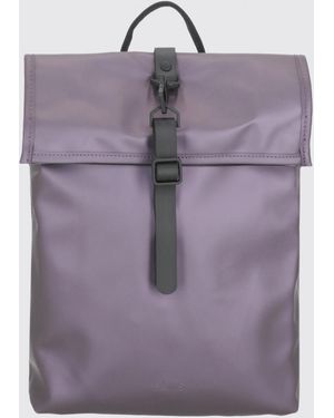 Rains Waterproof Rolltop Rucksack - Purple