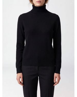 Kangra Slim Fit Wool And Cashmere Turtleneck Sweater With Ribbed Cuffs - Blue