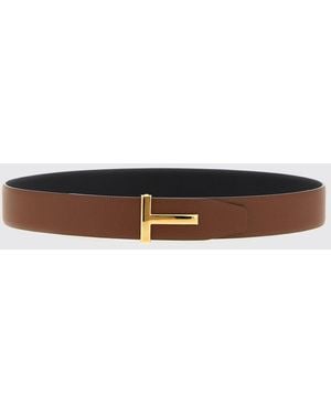 Tom Ford Belt - White